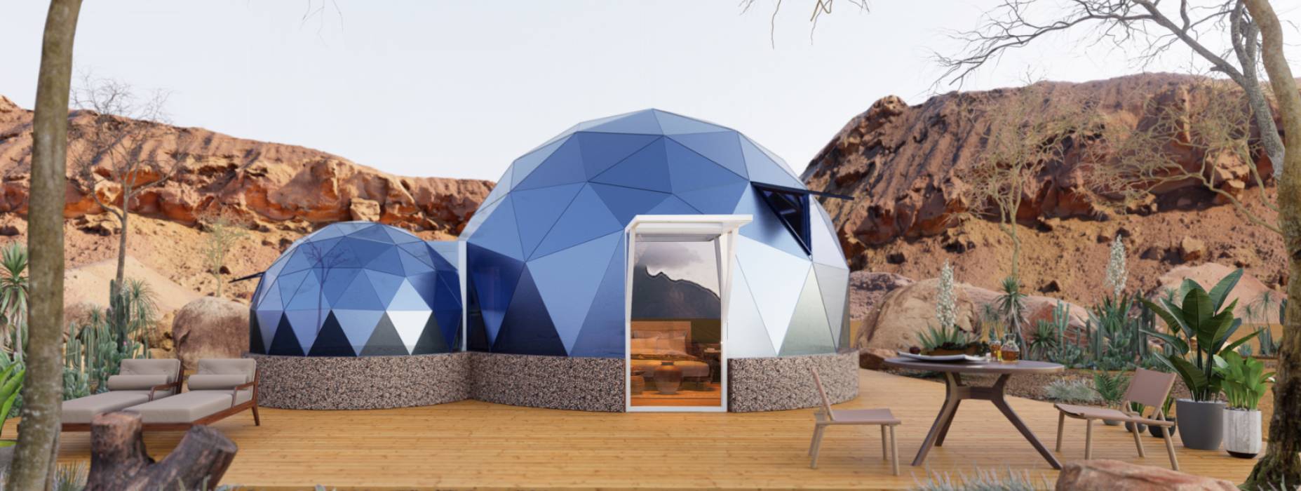 佳木斯球形智能光伏玻璃星空房